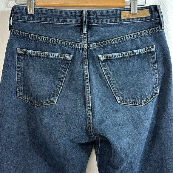 GRLFRND The Helena High Rise Straight Leg Jeans Blue Size 27 - Picture 7 of 15